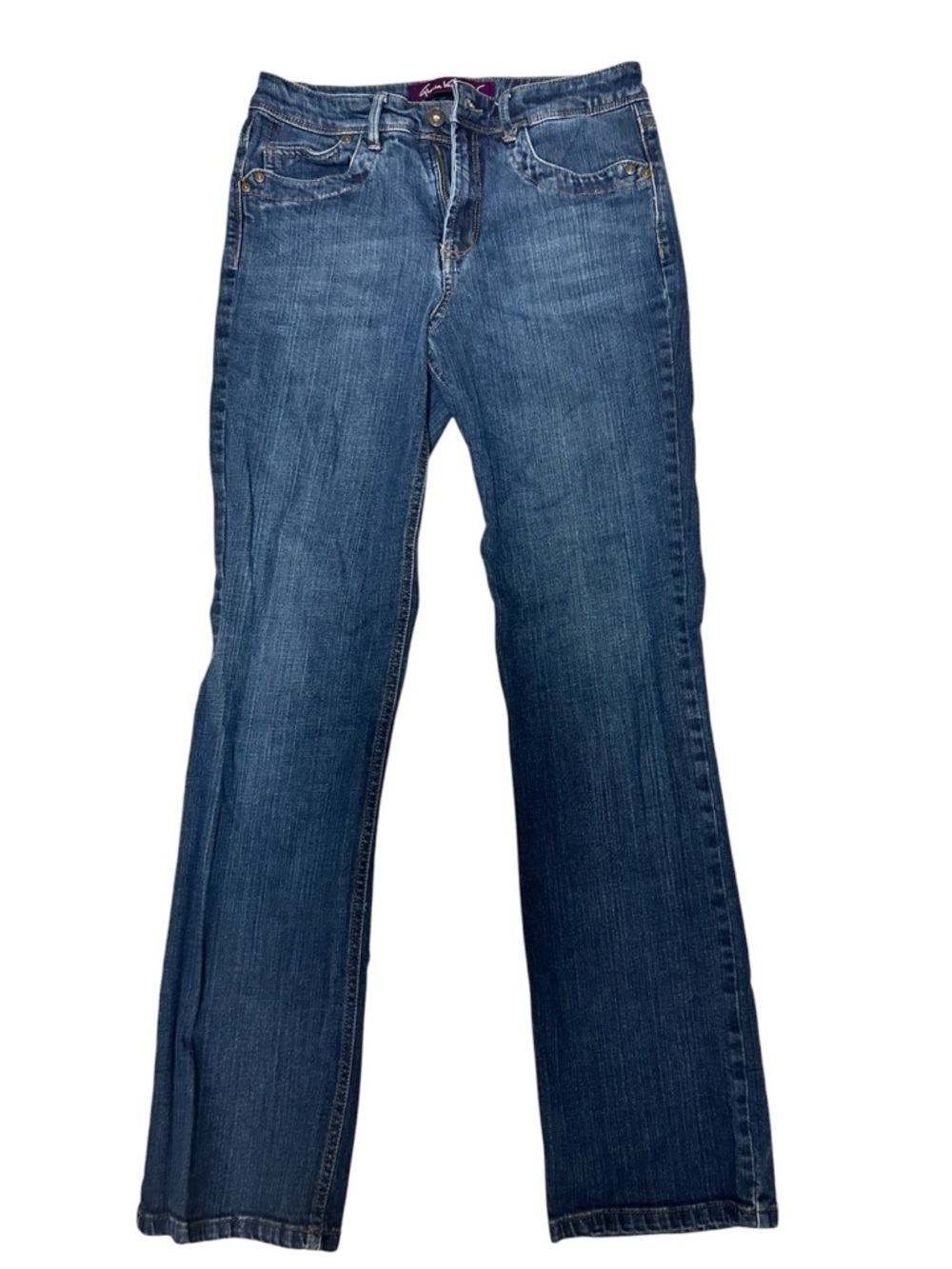 Gloria Vanderbilt Dark Wash Straight-Leg Jeans